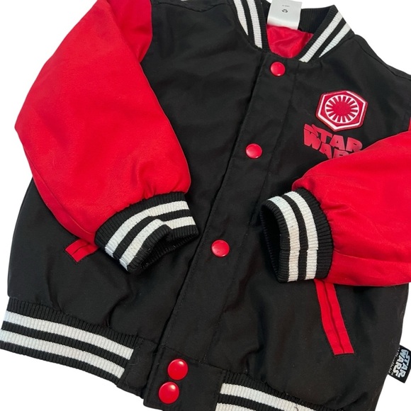 Disney Store Star Wars Kylo Ren Toddler Varsity Jacket Size 2 - Picture 4 of 8